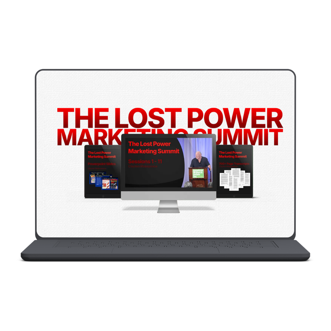 Clayton Makepeace – The Lost Power Marketing Summit